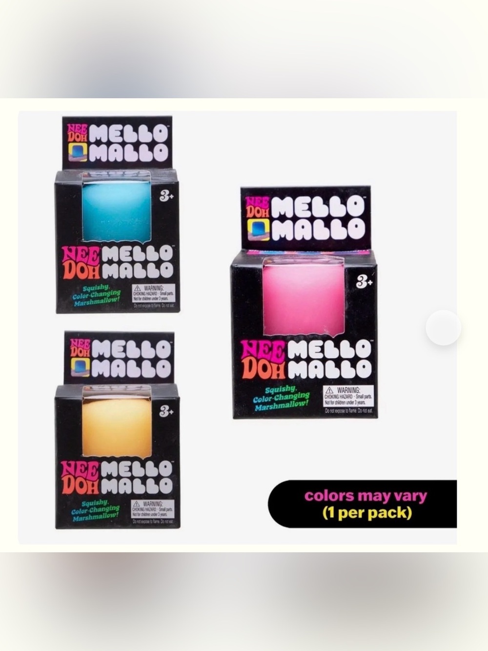 Authentic Needoh Mellow Mallow - Winners Choice -
NIB - No Cancels
